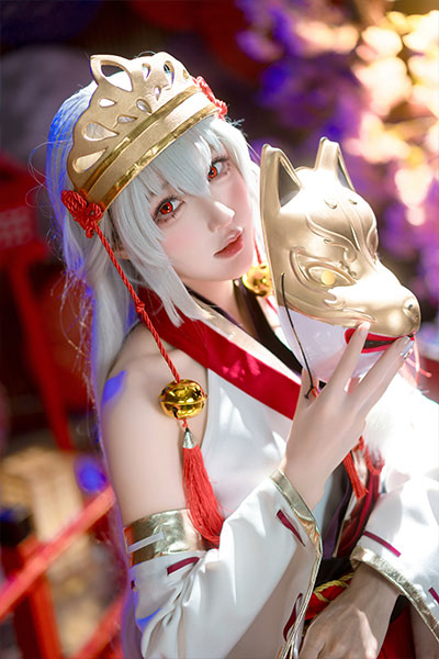 游戏角色还原艺术：阿包也是兔娘的原神甘雨Cosplay赏析