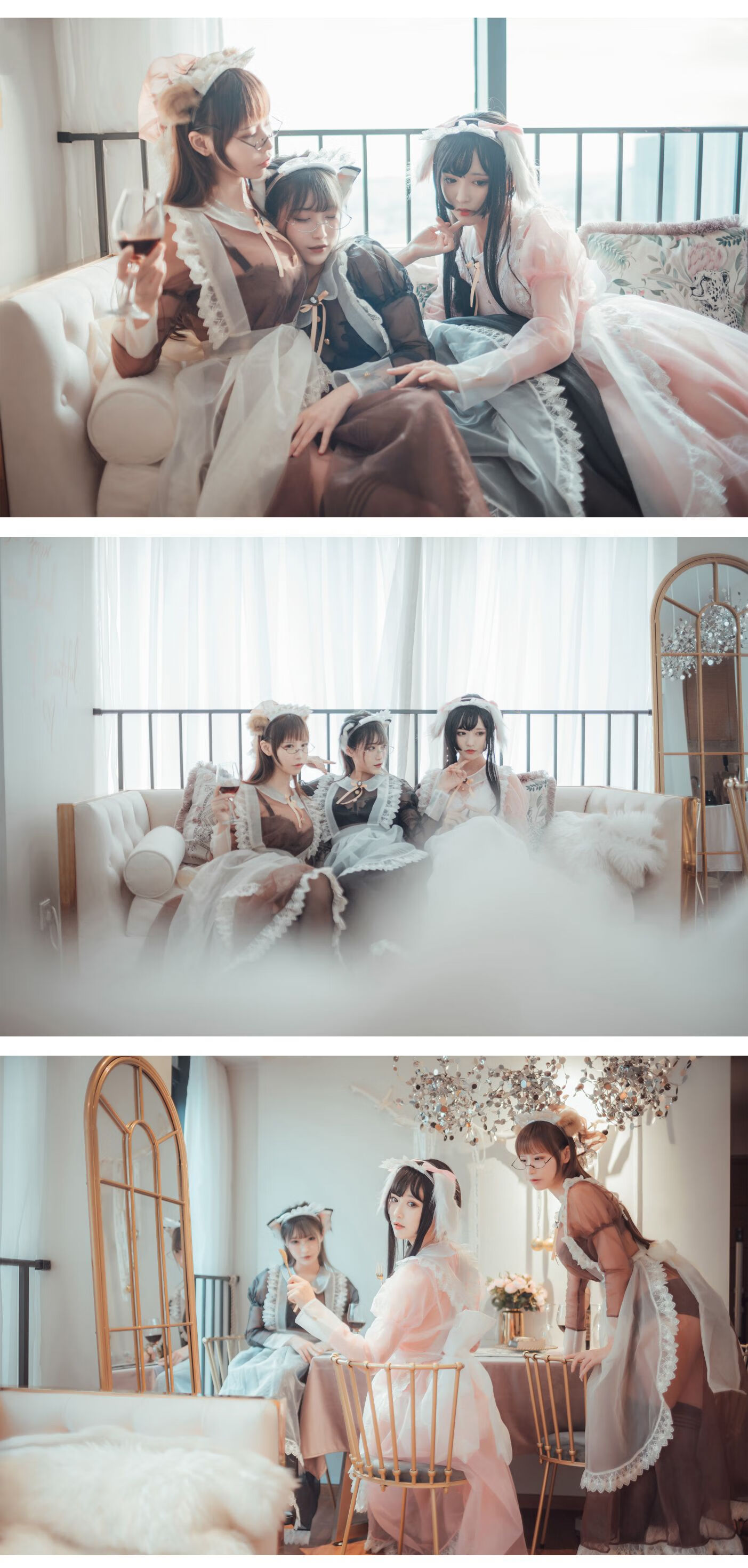 微博Coser @爱老师_PhD 美少女高清合集[持续更新]
